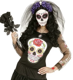 Day Of The Dead Hårbøyle Lilla