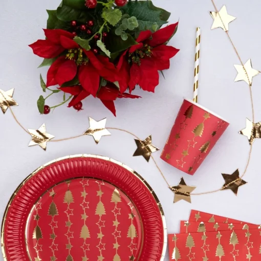 Dazzling Christmas Gullstjerne Girlander