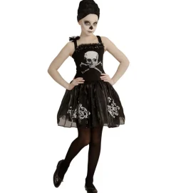 Dødens Ballerina Barnekostyme