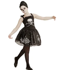 Dødens Ballerina Barnekostyme