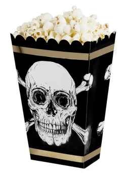 Dødningehode Popcornbegre Svart og Gull