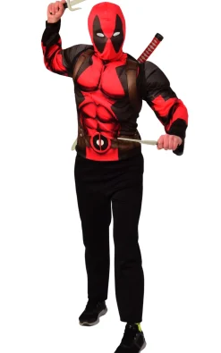Deadpool® Muskeltrøye Med Våpen Teen