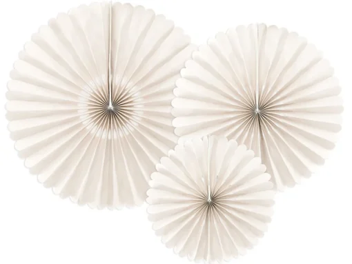 Dekorative Vifter Beige