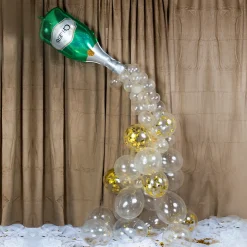 Deluxe Ballongbue DIY Champagneflaske
