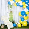 Deluxe Ballongbue DIY Gul og Blå