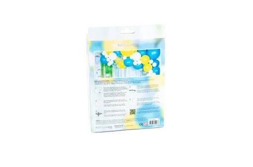 Deluxe Ballongbue DIY Gul og Blå