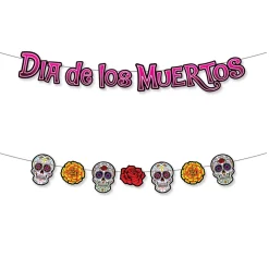 Dia De Los Muertos Hengepynt Sett