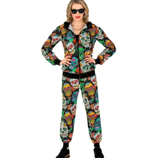 Dia De Los Muertos Treningsdress Kostyme