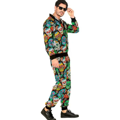 Dia De Los Muertos Treningsdress Kostyme