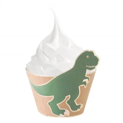 Dino Cupcake Wrappers