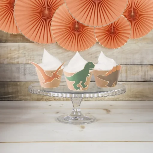 Dino Cupcake Wrappers