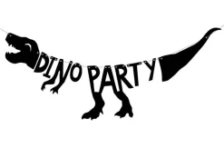 Dino Party Dinosaur Girlander