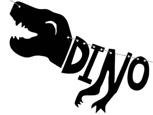 Dino Party Dinosaur Girlander