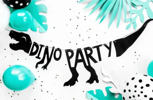 Dino Party Dinosaur Girlander