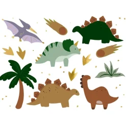 Dinosaur Engangstatoveringer