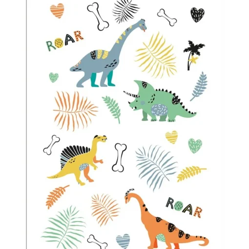Dinosaur Engangstatoveringer