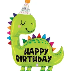 Dinosaur Happy Birthday Folieballong