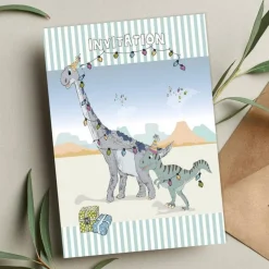 Dinosaur Invitationer