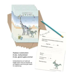 Dinosaur Invitationer