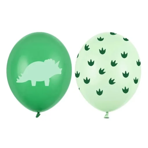 Dinosaur Latexballonger Grønn