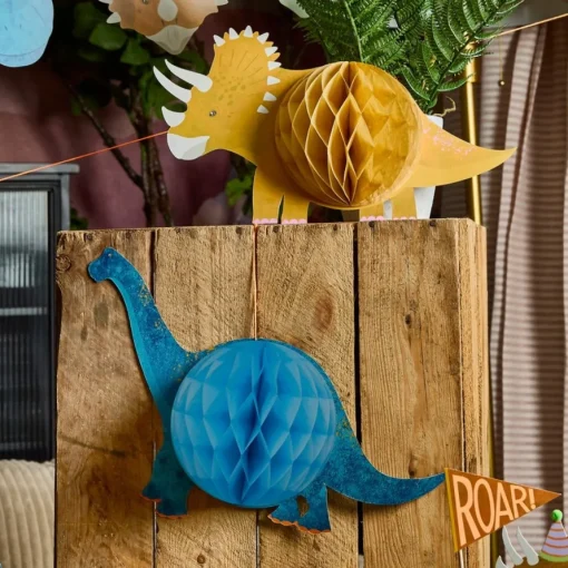 Dinosaur Party Honeycombs