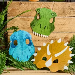 Dinosaur Party Masker