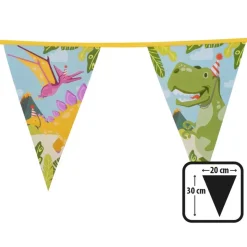 Dinosaur Party Vimpelbanner