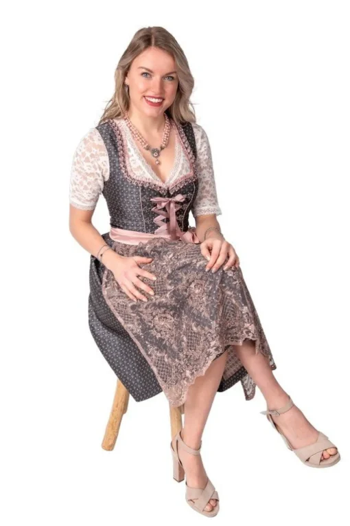 Dirndl Amelia Laksefarge