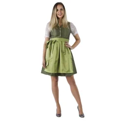 Dirndl Amelia Olivengrønn