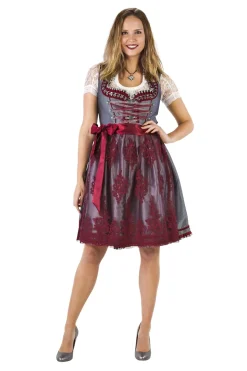 Dirndl Amelia Rød