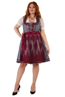 Dirndl Amelia Rød