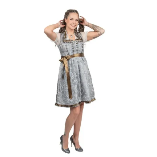 Dirndl Amelia Sølvgrå
