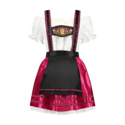 Dirndl Carmen Cerise