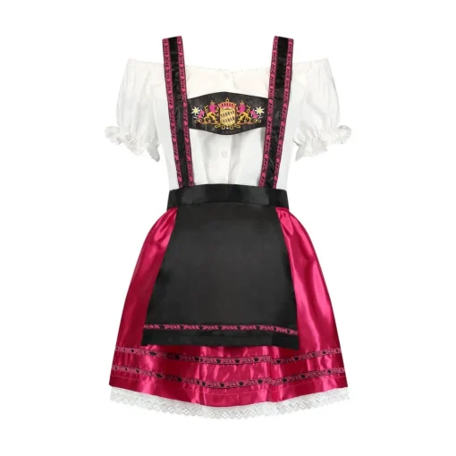 Dirndl Carmen Cerise