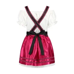 Dirndl Carmen Cerise