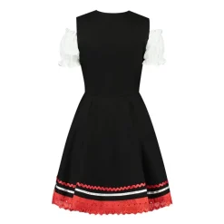 Dirndl Carmen Svart