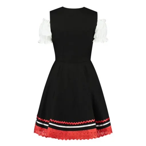 Dirndl Carmen Svart
