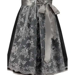 Dirndl Forkle Sølvgrå