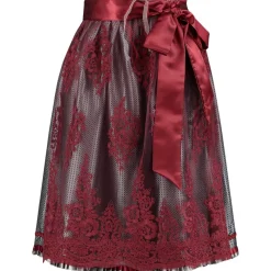 Dirndl Forkle Vinrød