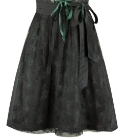 Dirndl Jacquard Svart og Grønn