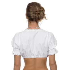 Dirndl Kort Topp Hvitt