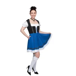 Dirndl Lise Blå