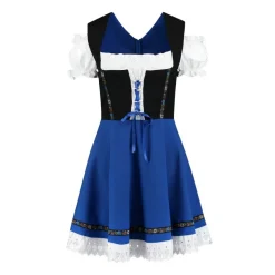 Dirndl Lise Blå