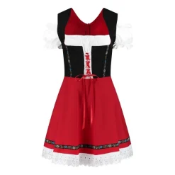 Dirndl Lise Rød