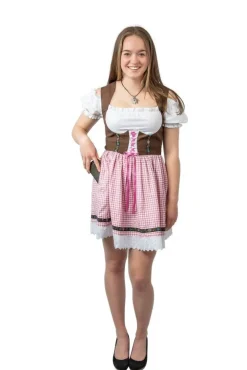 Dirndl Lise Ruter Lyserosa