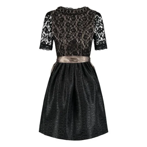 Dirndl Midi Svart