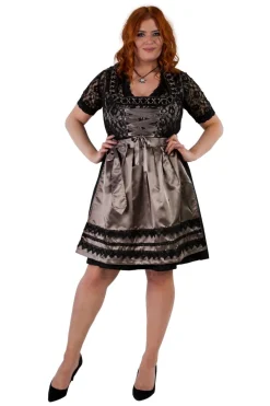 Dirndl Midi Svart