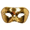 Disco Halvmaske Gull