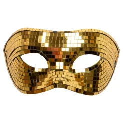 Disco Halvmaske Gull