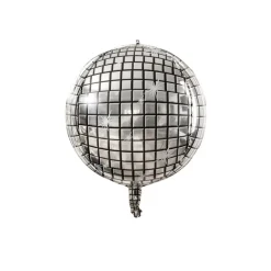 Disco Party Rund Folieballong